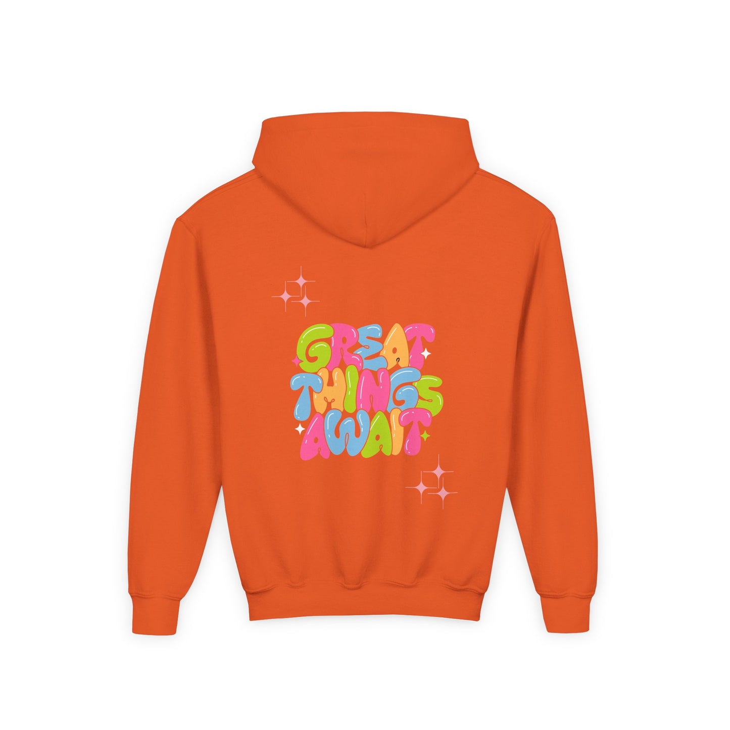 Empowering Youth Hoodie - 'Black Girl Power' & 'Great Things Await' Design
