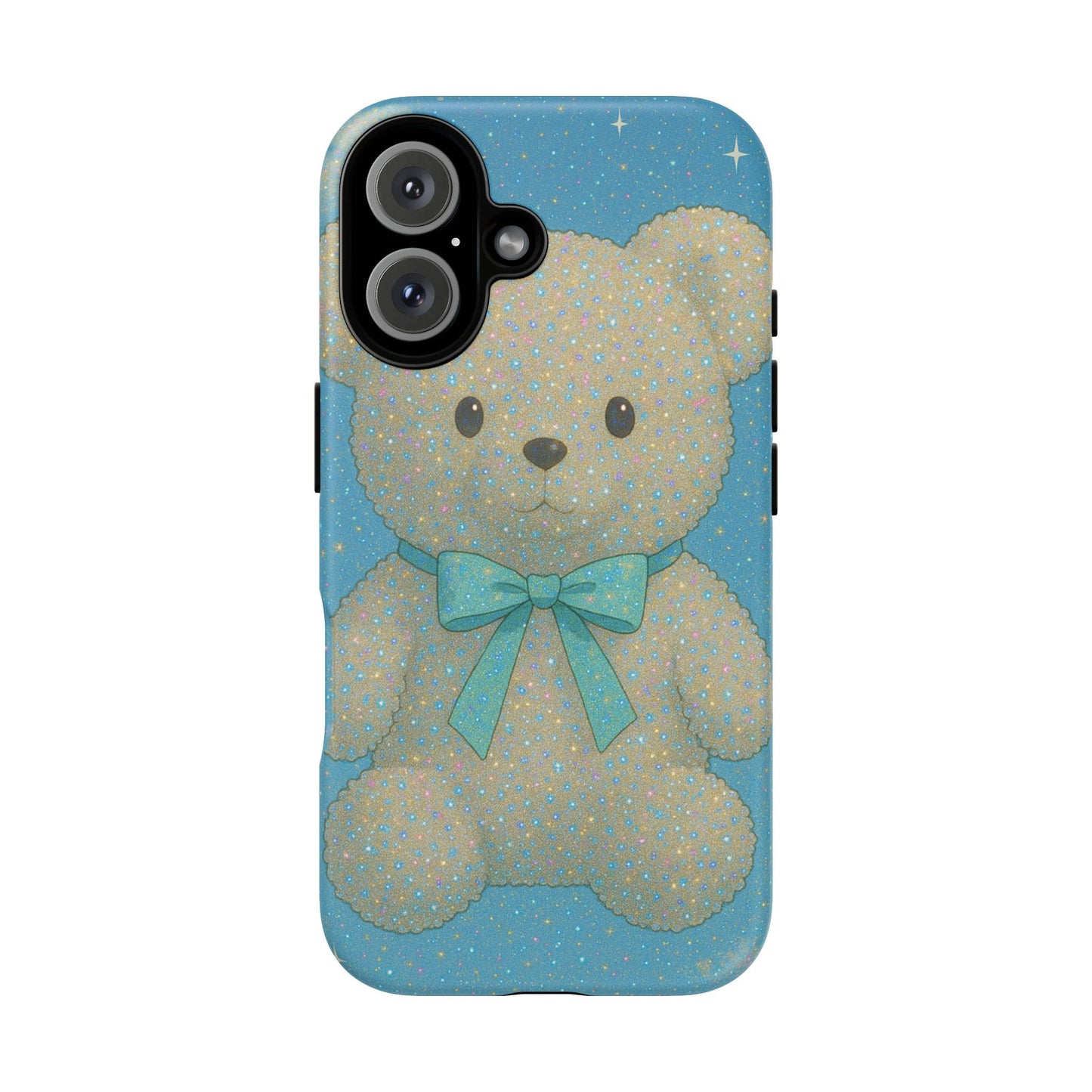 Cute Teddy Bear Phone Case, Durable Phone Cover, Kids' Gift, Adorable Accessories, Baby Shower Present, Holiday Gift Ideas