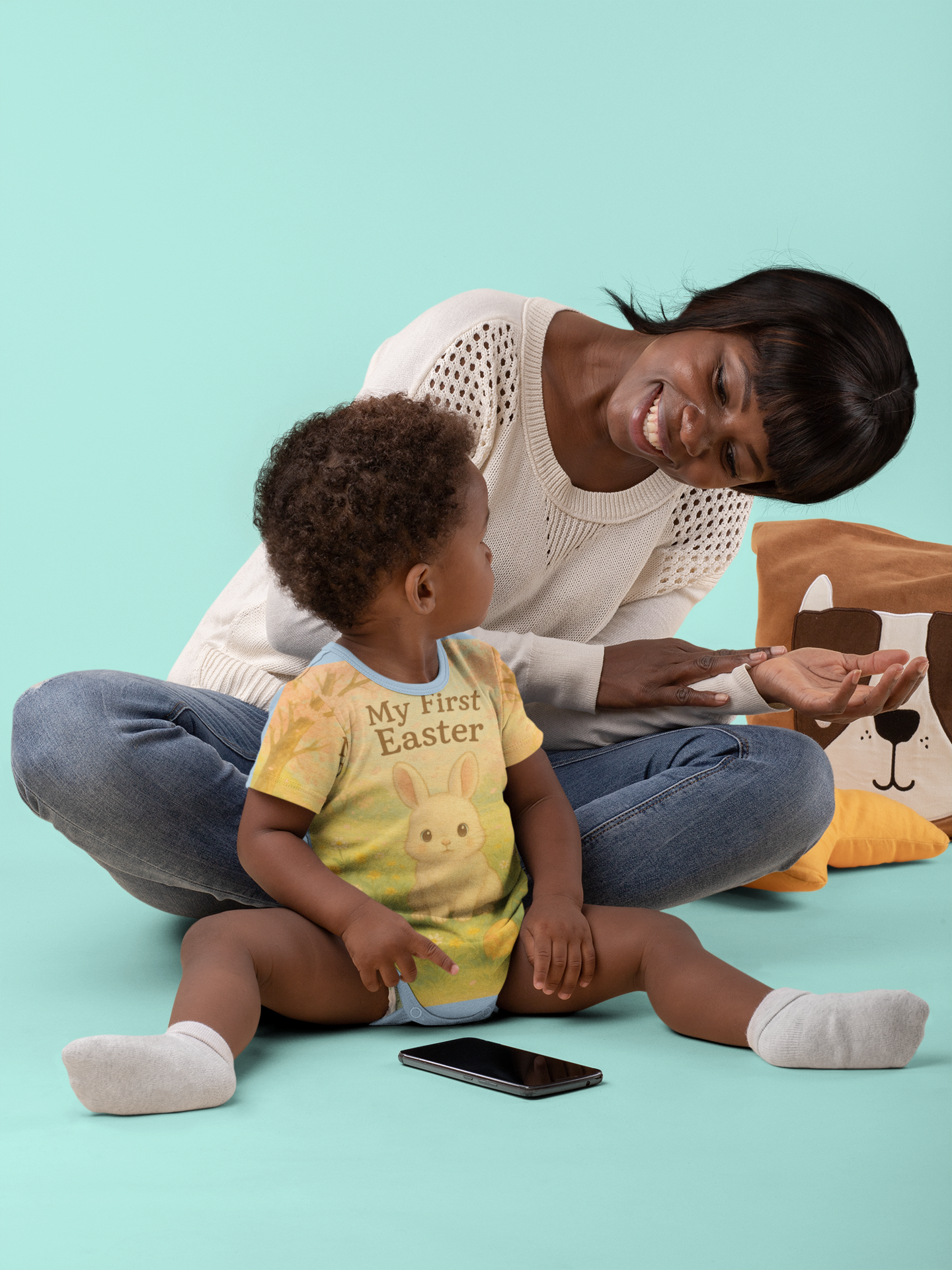 My First Easter Infant Bodysuit - Adorable Bunny Design