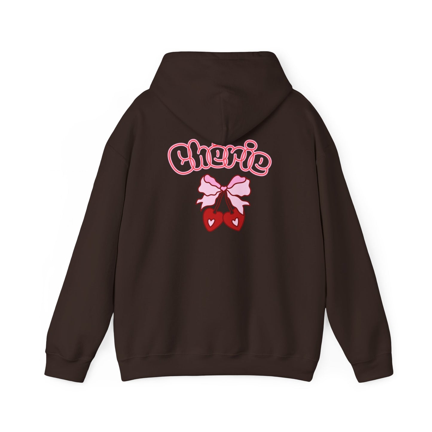 Cherie Kawaii Character Hoodie – Cute Anime Girl & Heart Bow Design