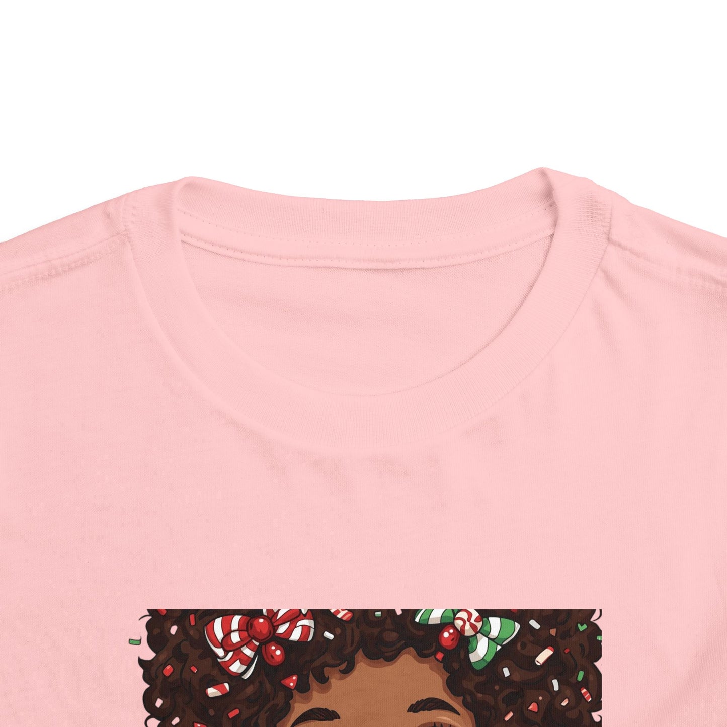 Toddler Tee — Cute Baby Girl Holding Cup Kids Shirt