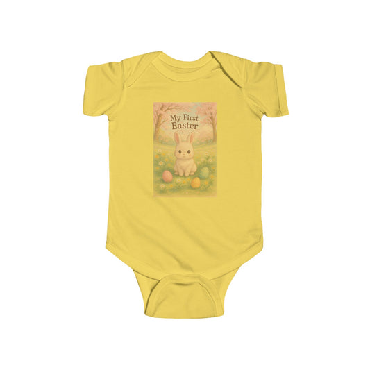 My First Easter Infant Bodysuit - Adorable Bunny Design
