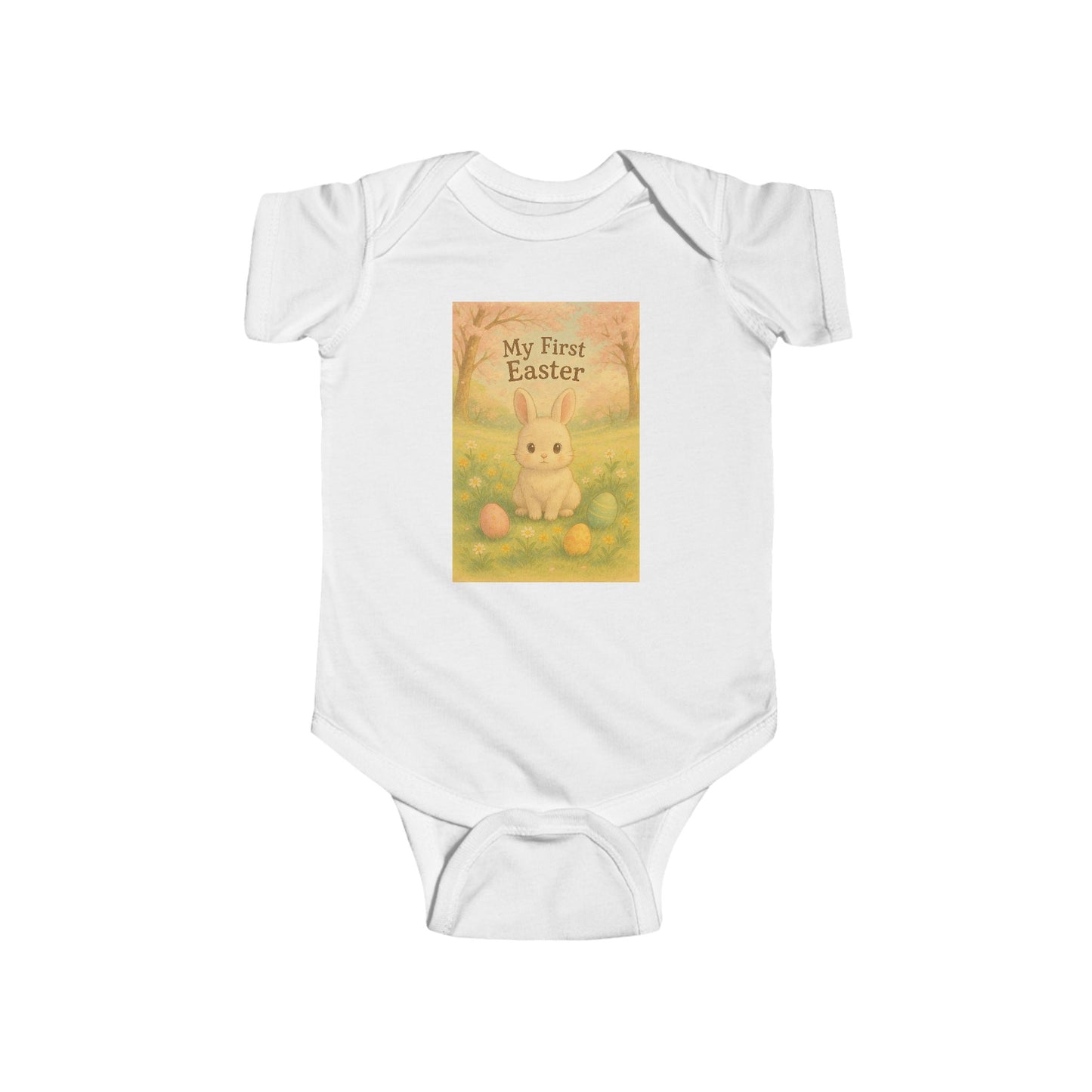 My First Easter Infant Bodysuit - Adorable Bunny Design