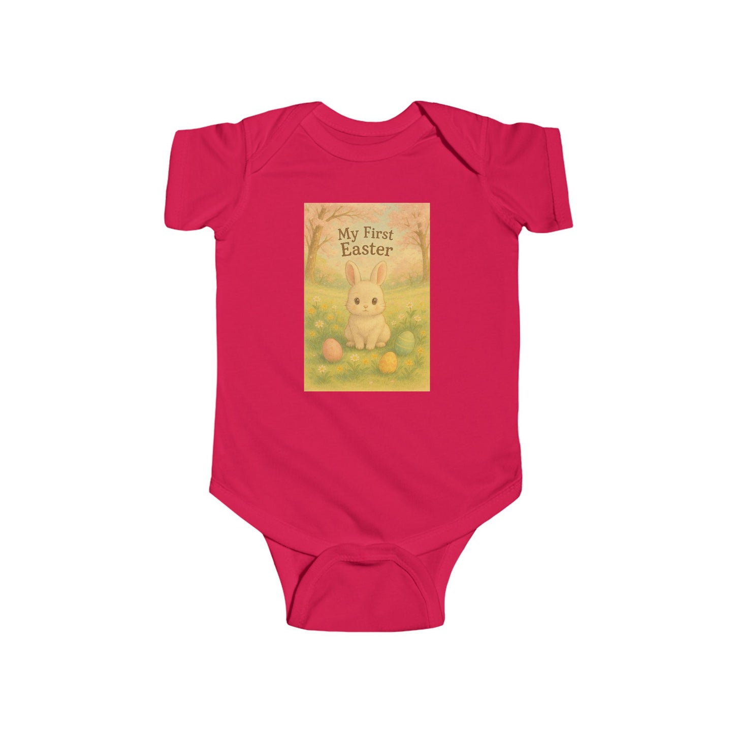 My First Easter Infant Bodysuit - Adorable Bunny Design