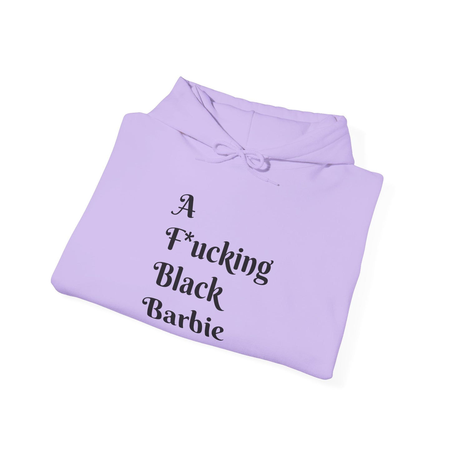A F*cking Black Barbie Hooded Sweatshirt - Unisex Heavy Blend™
