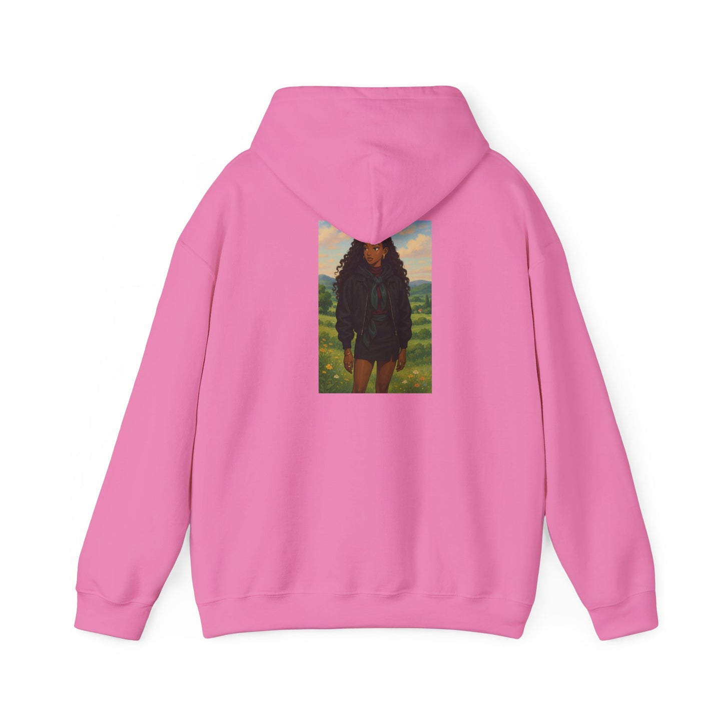 A F*cking Black Barbie Hooded Sweatshirt - Unisex Heavy Blend™