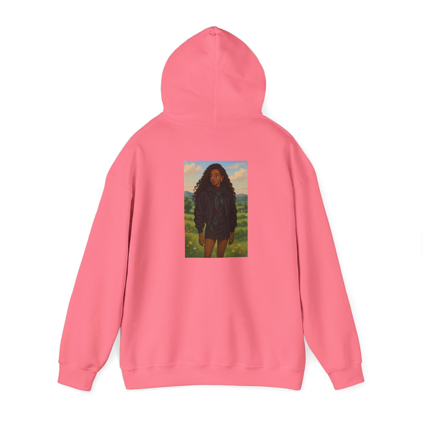 A F*cking Black Barbie Hooded Sweatshirt - Unisex Heavy Blend™