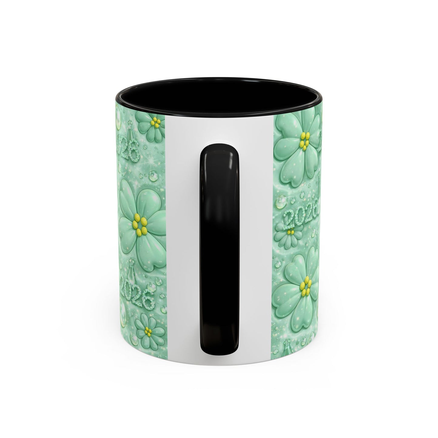 2026 Shamrock Floral Coffee Mug