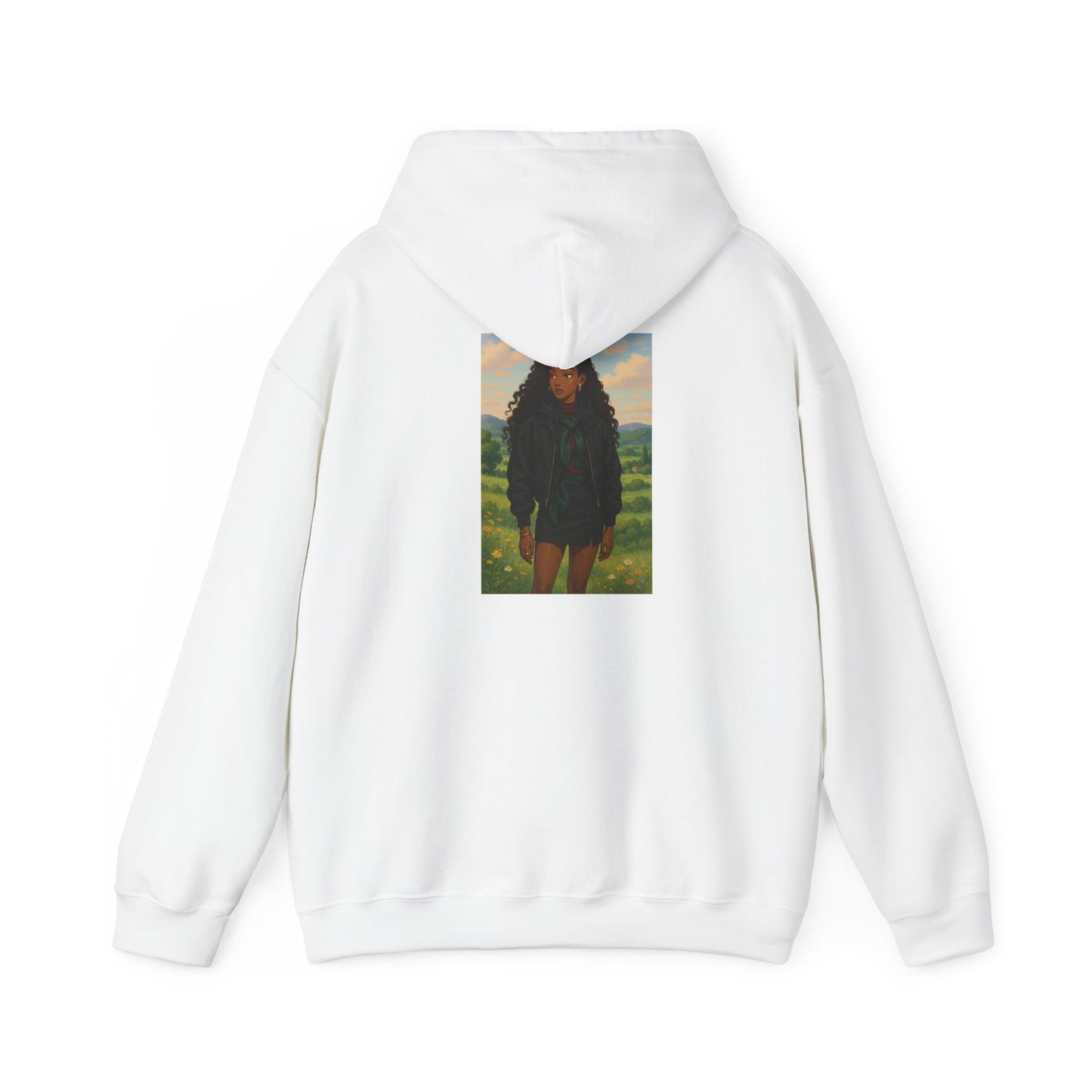 A F*cking Black Barbie Hooded Sweatshirt - Unisex Heavy Blend™
