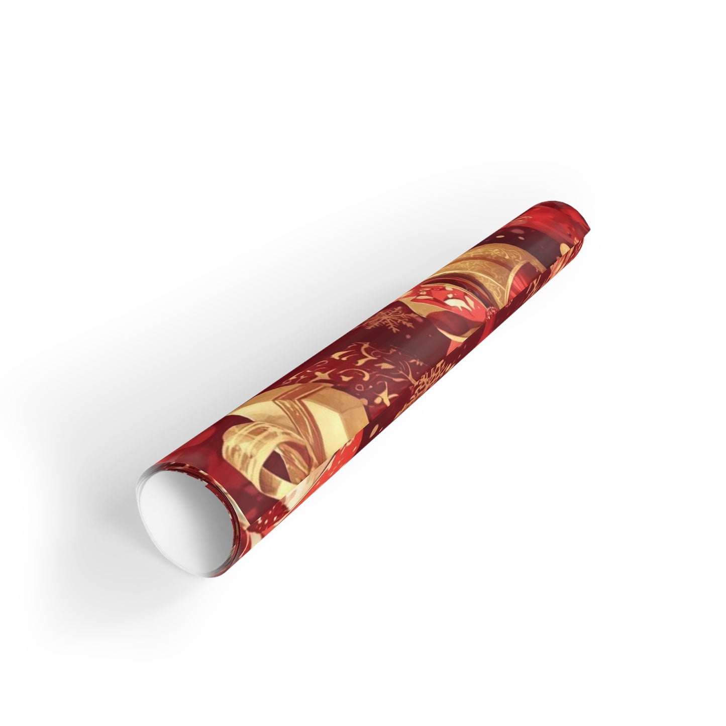Festive Santa & Presents Christmas Wrapping Paper Roll