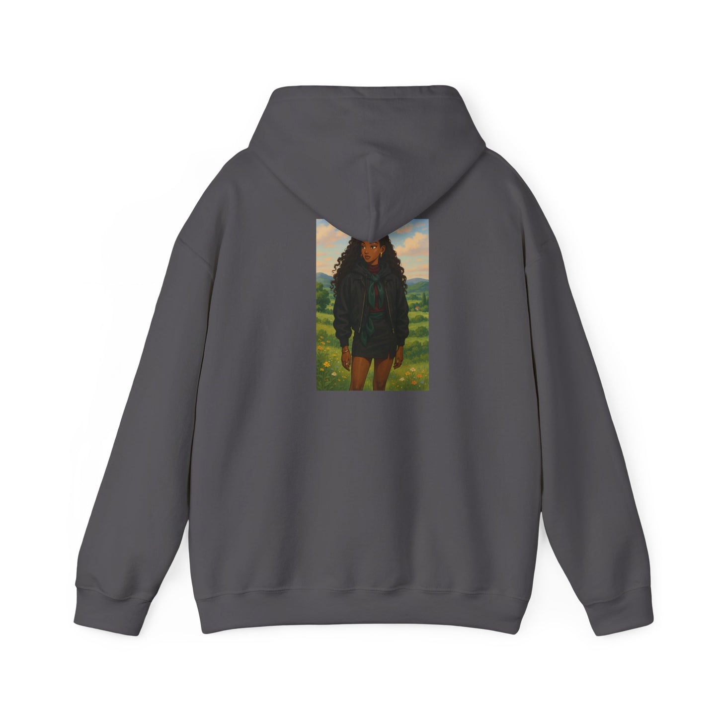 A F*cking Black Barbie Hooded Sweatshirt - Unisex Heavy Blend™