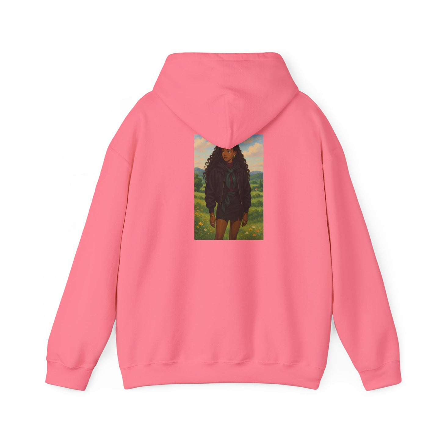 A F*cking Black Barbie Hooded Sweatshirt - Unisex Heavy Blend™