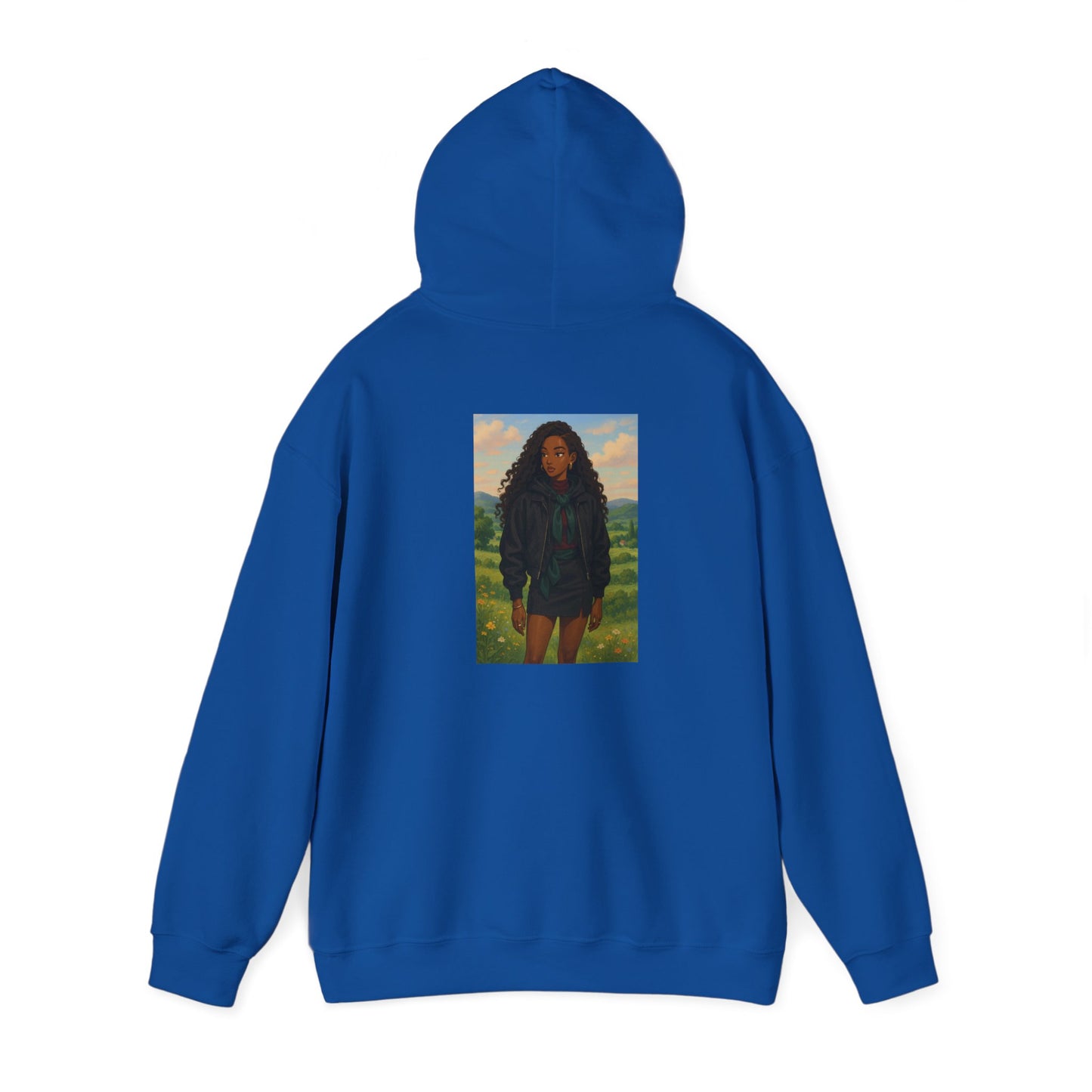 A F*cking Black Barbie Hooded Sweatshirt - Unisex Heavy Blend™
