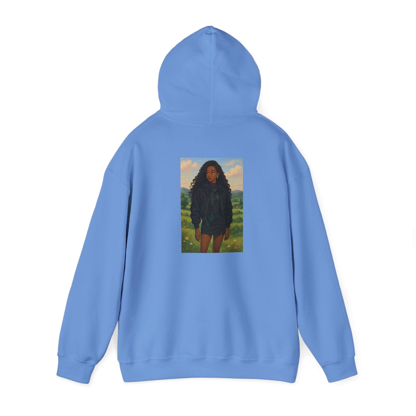A F*cking Black Barbie Hooded Sweatshirt - Unisex Heavy Blend™