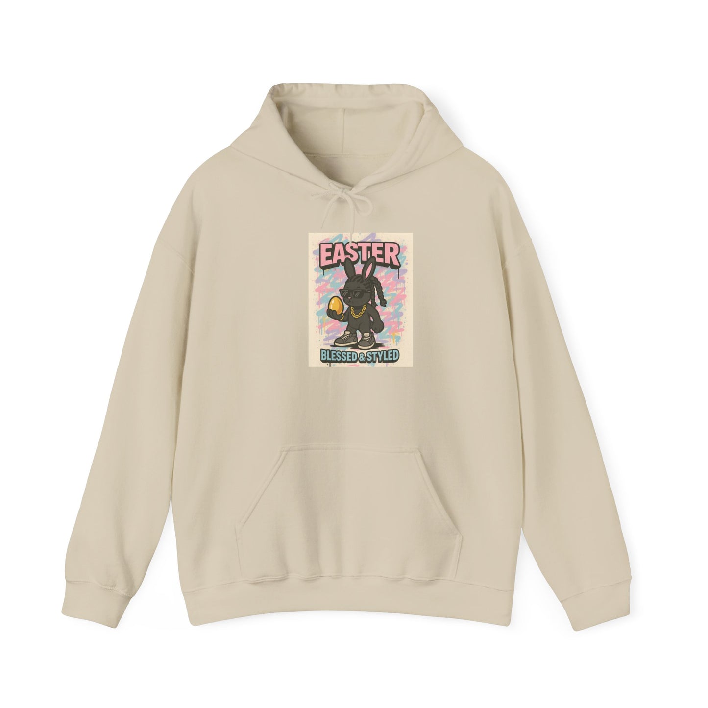 Easter Bunny Unisex Heavy Blend Hoodie - Blessed & Styled