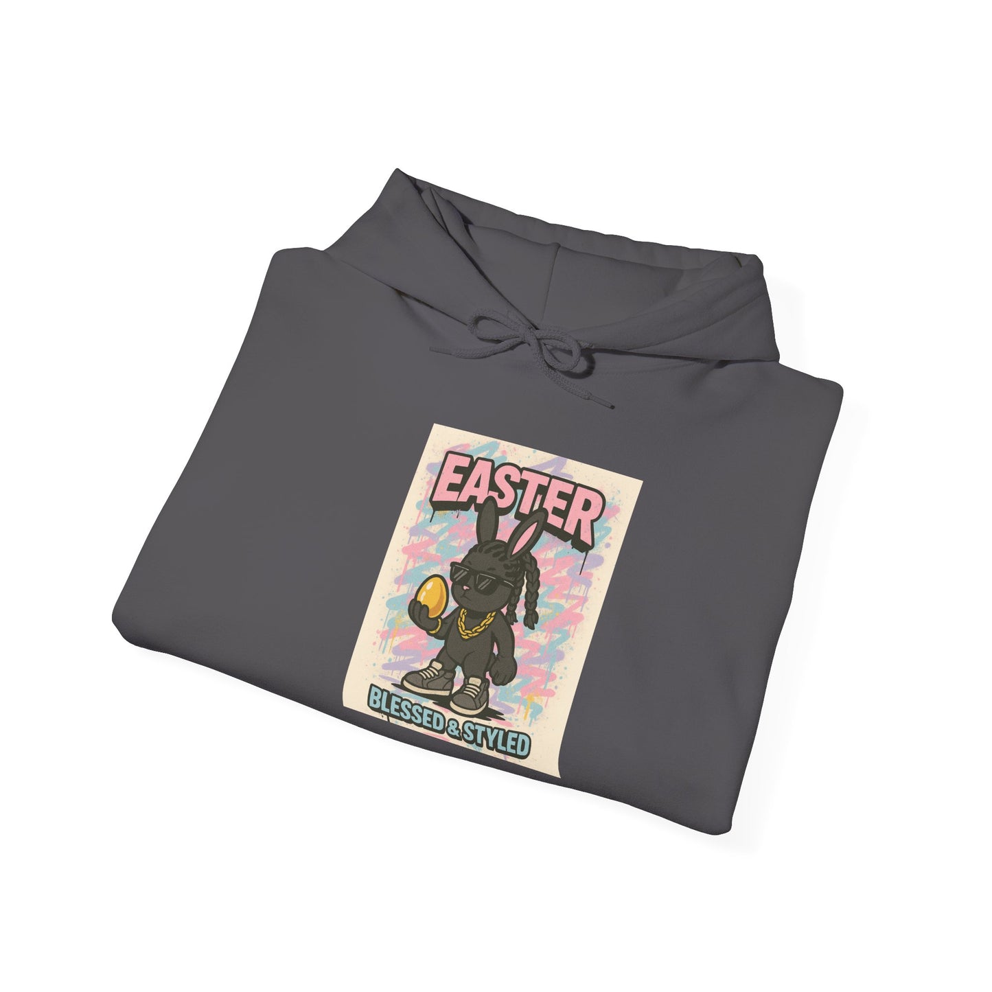 Easter Bunny Unisex Heavy Blend Hoodie - Blessed & Styled