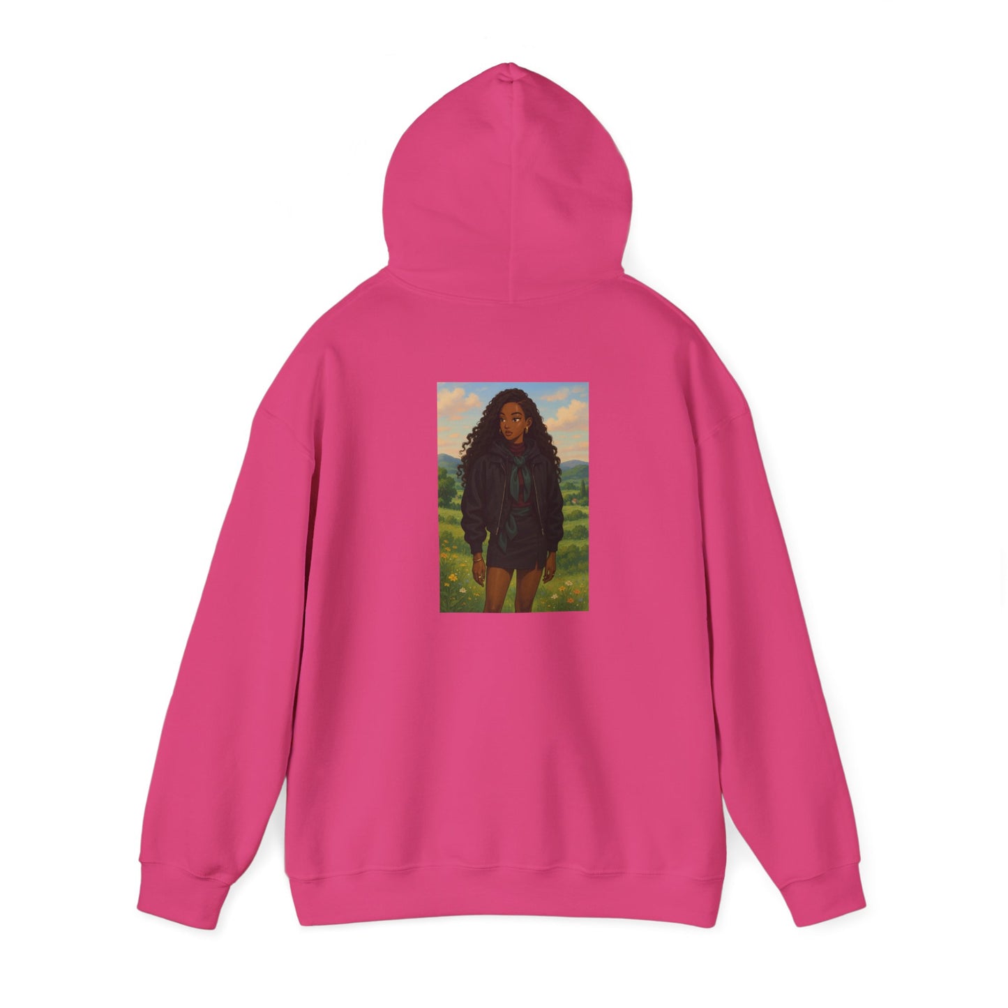 A F*cking Black Barbie Hooded Sweatshirt - Unisex Heavy Blend™