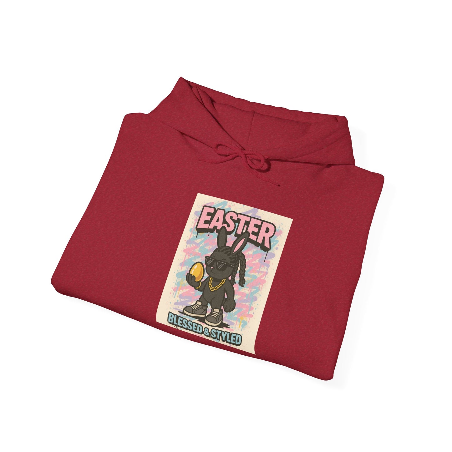 Easter Bunny Unisex Heavy Blend Hoodie - Blessed & Styled