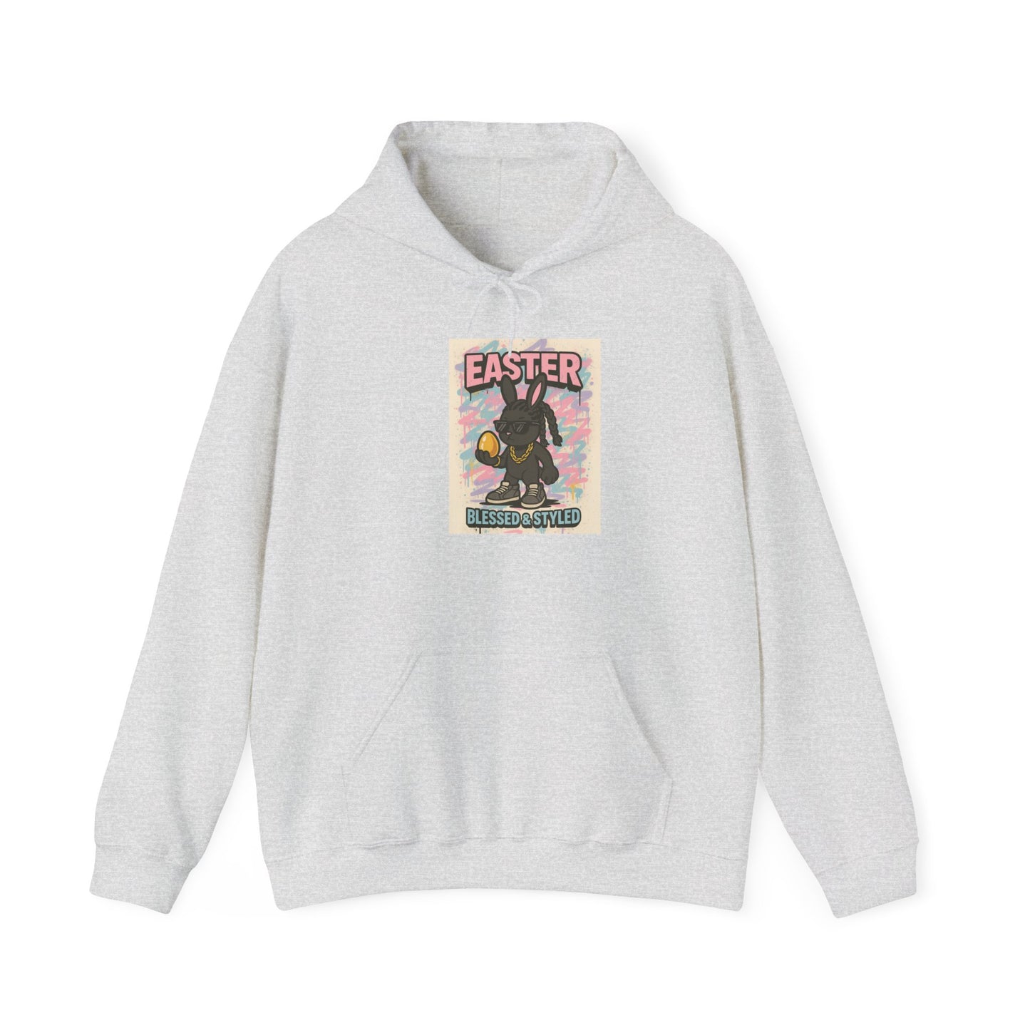 Easter Bunny Unisex Heavy Blend Hoodie - Blessed & Styled