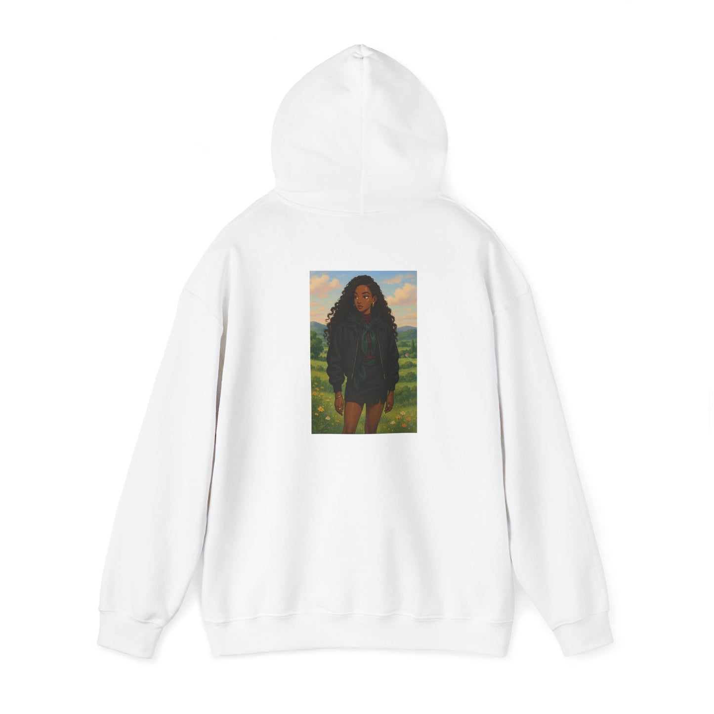 A F*cking Black Barbie Hooded Sweatshirt - Unisex Heavy Blend™