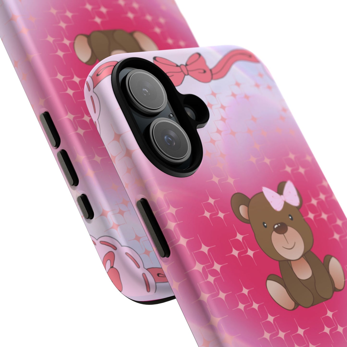 Cute Bear iPhone Case - 'Be Gentle' Design for Kids & Animal Lovers