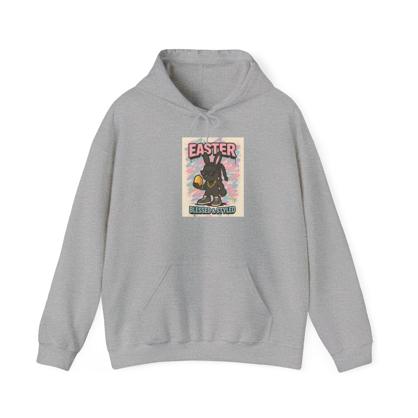 Easter Bunny Unisex Heavy Blend Hoodie - Blessed & Styled