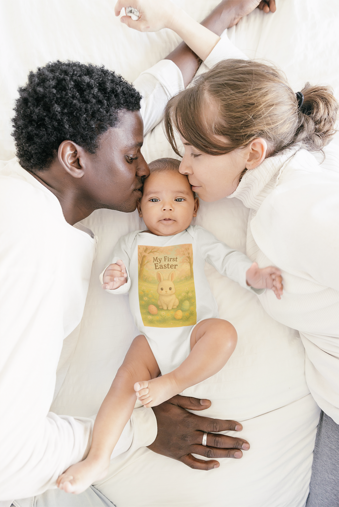 My First Easter Infant Bodysuit - Adorable Bunny Design