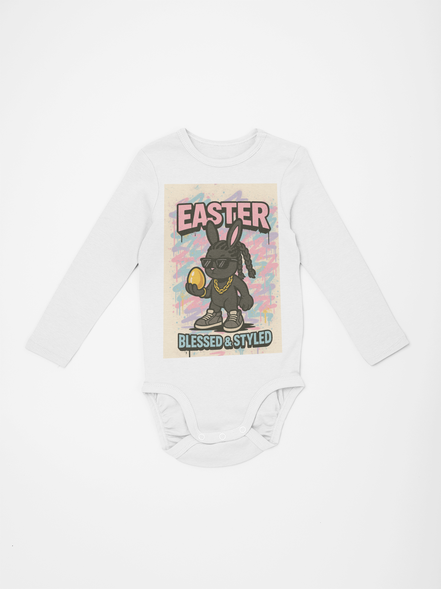 Easter Bunny Infant Tee - Blessed & Styled
