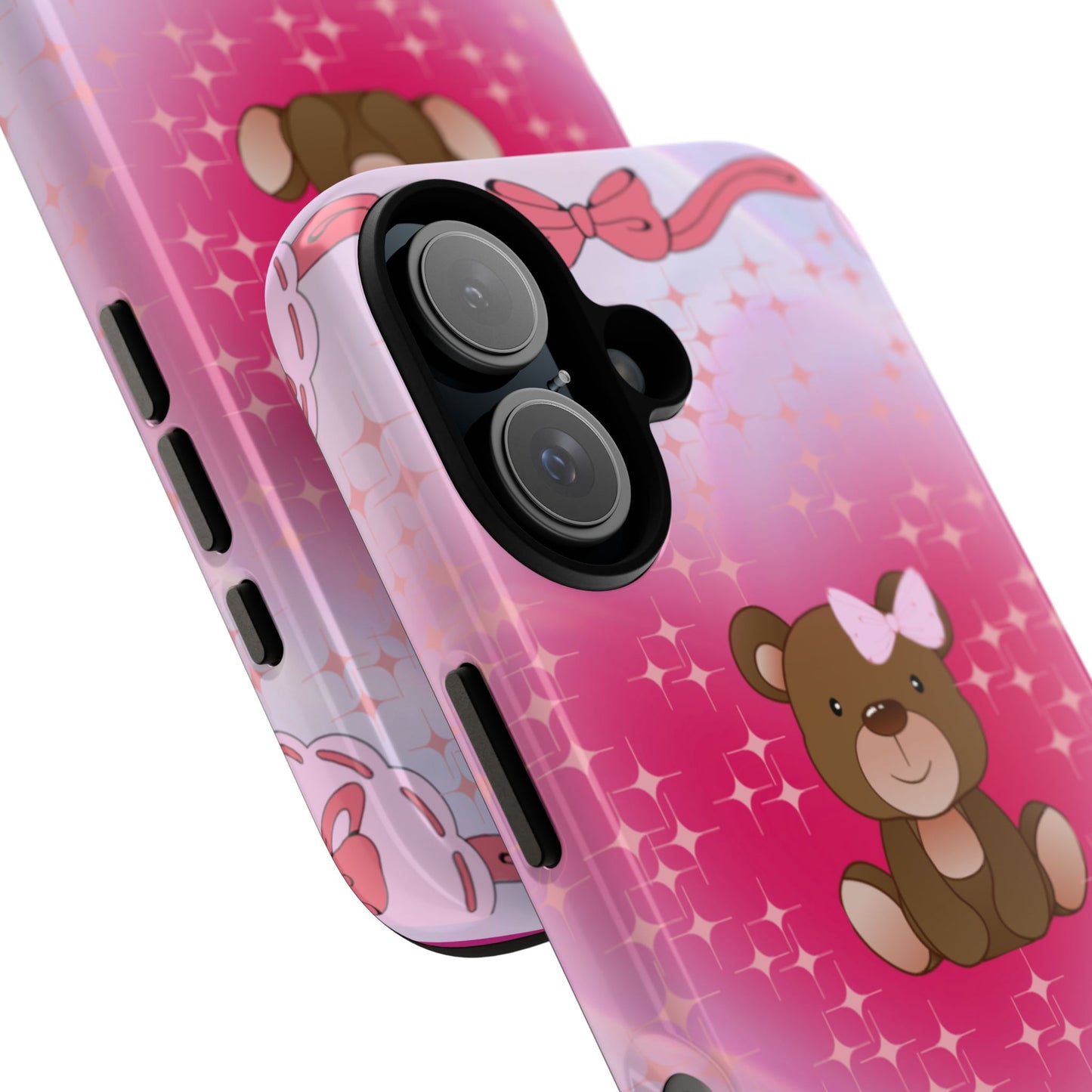 Cute Bear iPhone Case - 'Be Gentle' Design for Kids & Animal Lovers