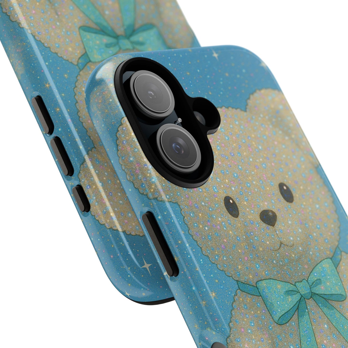 Cute Teddy Bear Phone Case, Durable Phone Cover, Kids' Gift, Adorable Accessories, Baby Shower Present, Holiday Gift Ideas