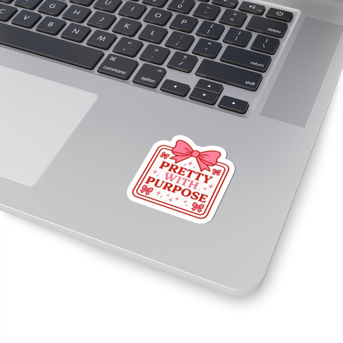 Pretty with Purpose Kiss-Cut Stickers - Cute Decorative Stickers for Laptops & Journals