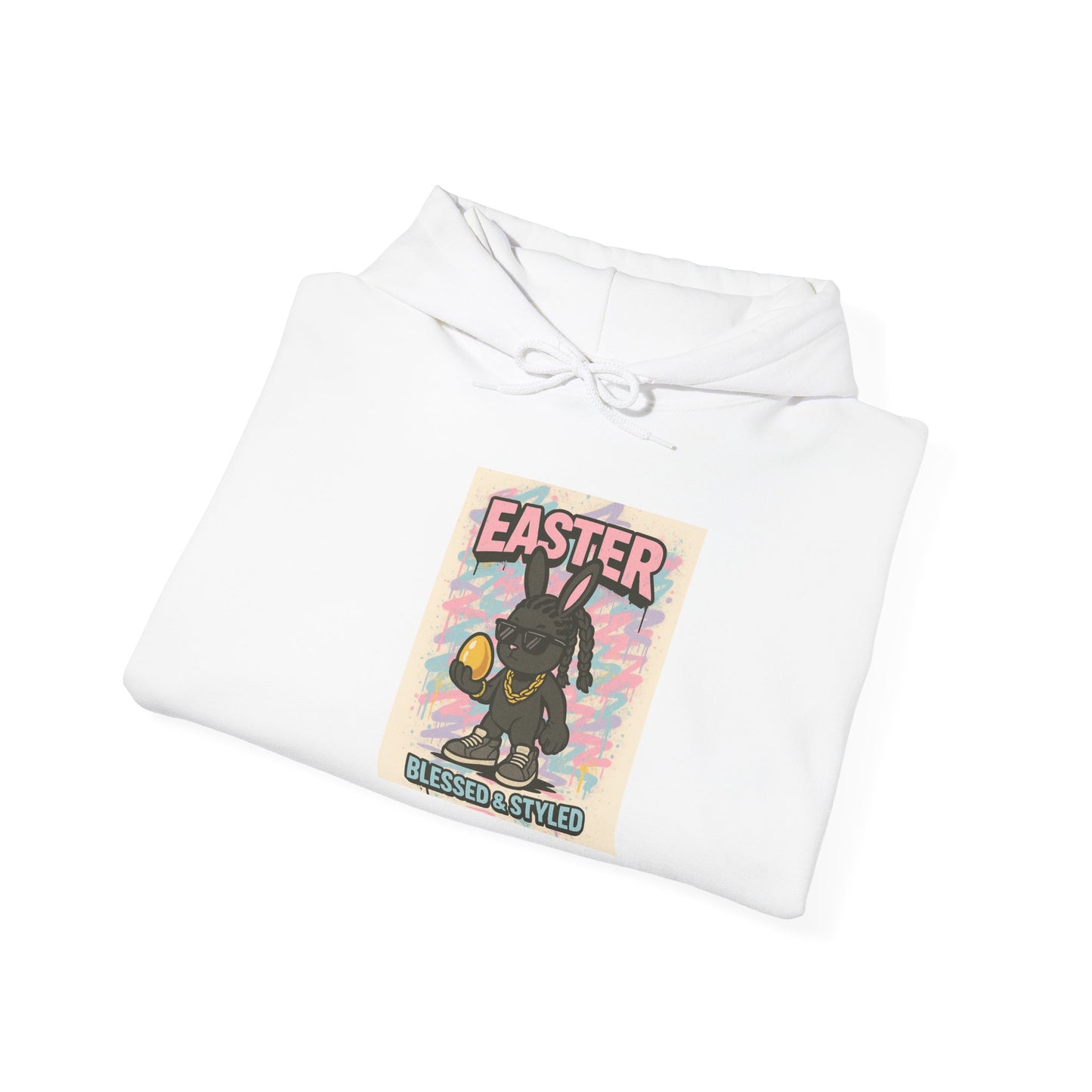Easter Bunny Unisex Heavy Blend Hoodie - Blessed & Styled