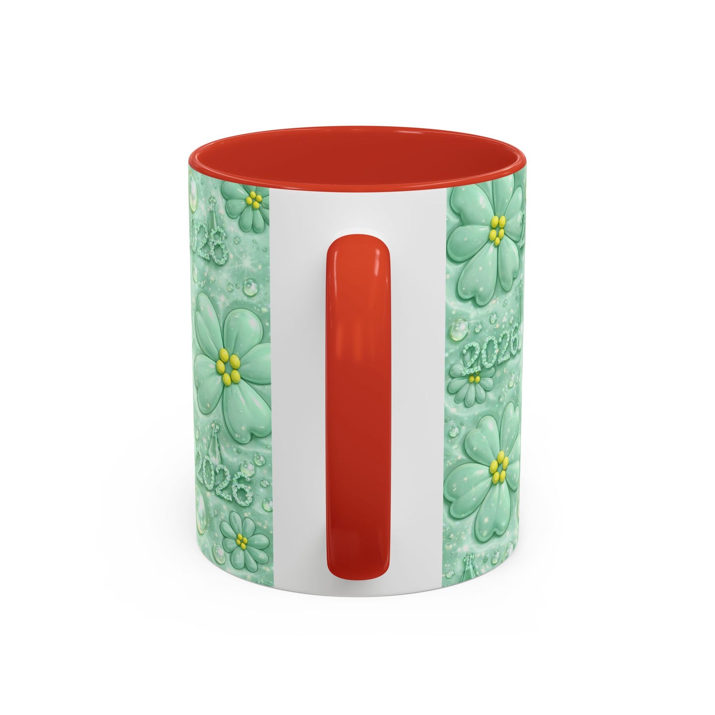 2026 Shamrock Floral Coffee Mug
