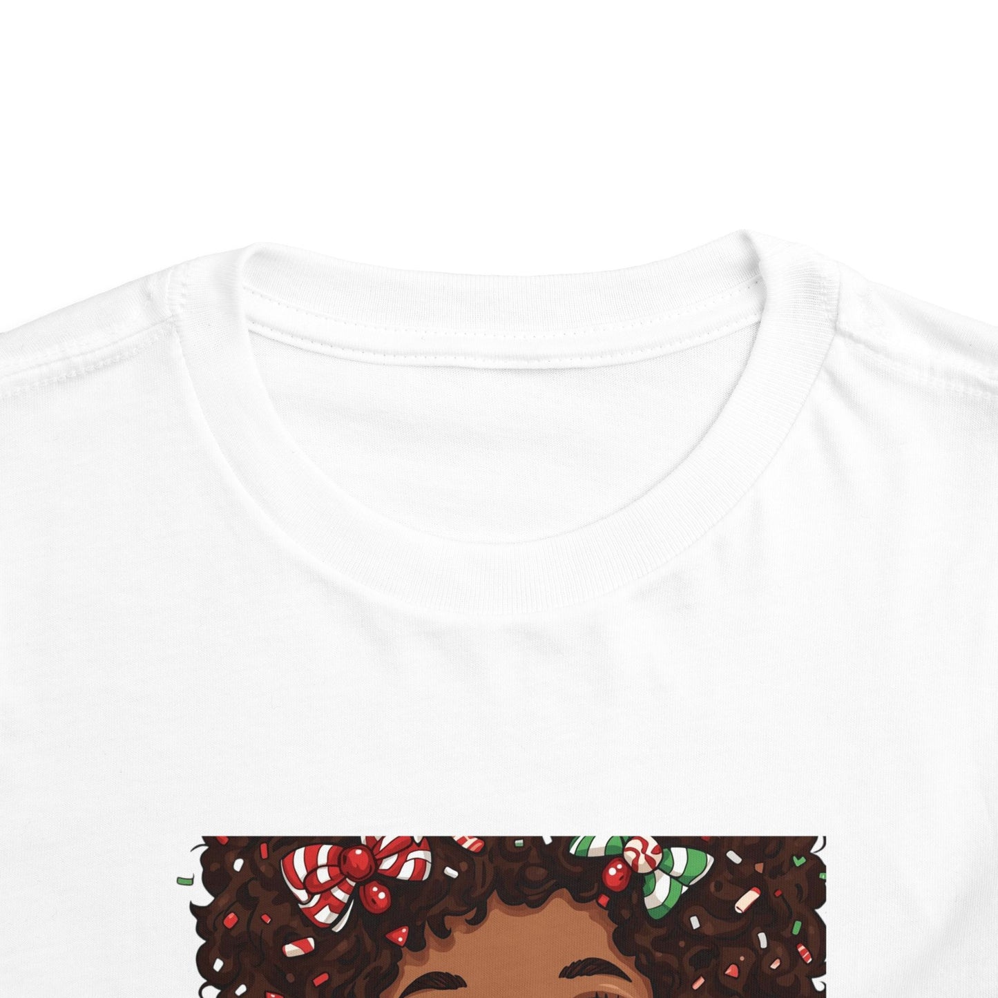 Toddler Tee — Cute Baby Girl Holding Cup Kids Shirt