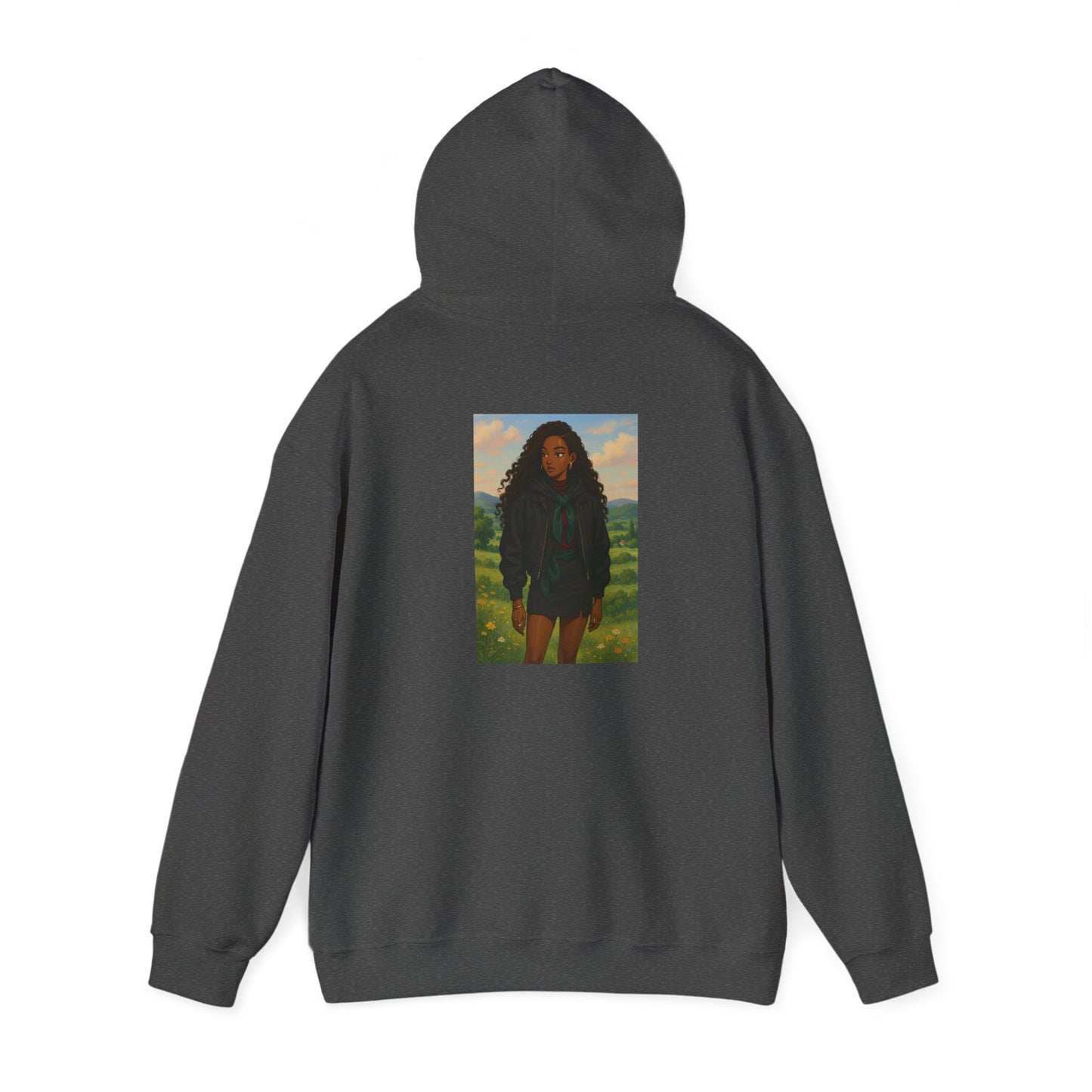 A F*cking Black Barbie Hooded Sweatshirt - Unisex Heavy Blend™