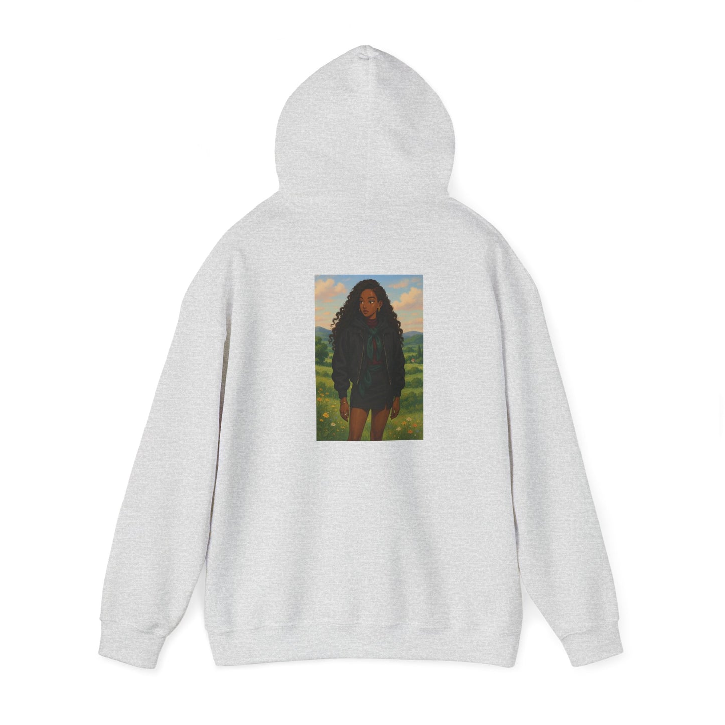 A F*cking Black Barbie Hooded Sweatshirt - Unisex Heavy Blend™