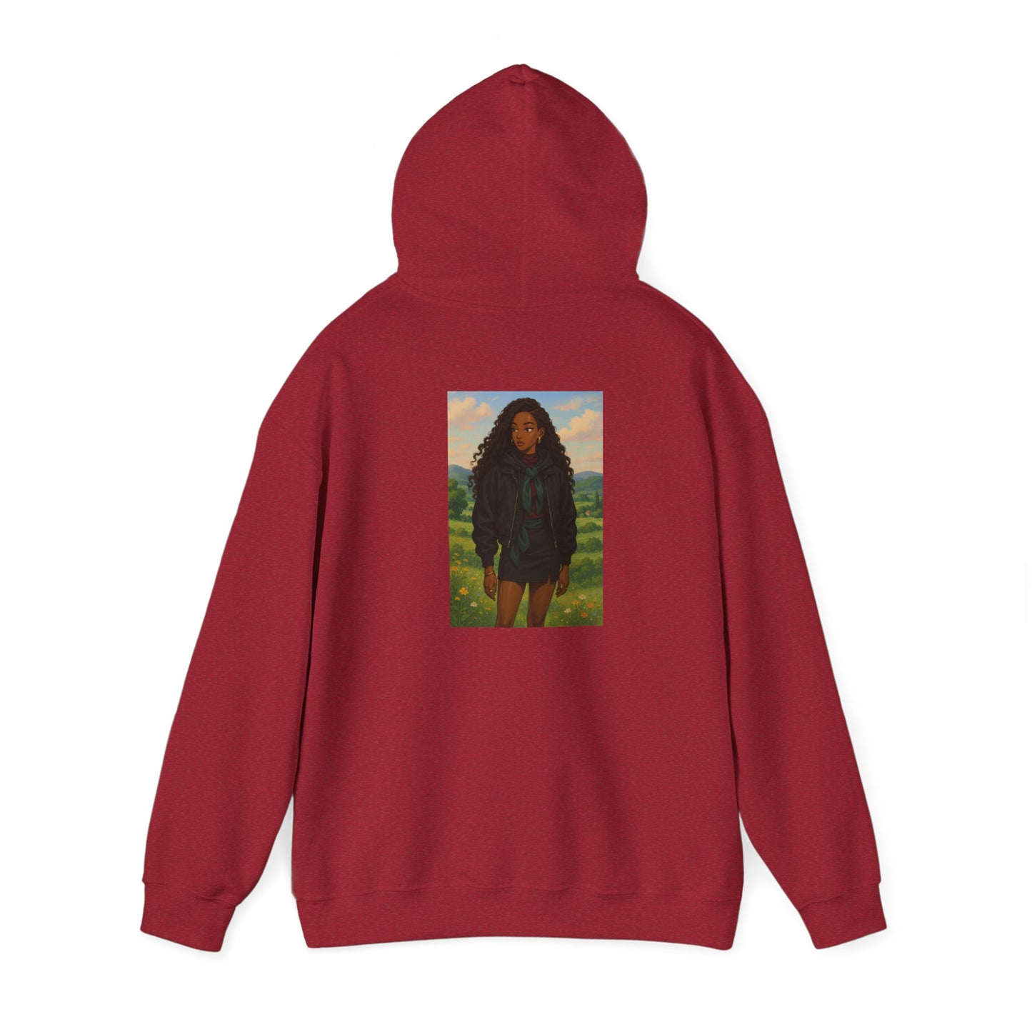 A F*cking Black Barbie Hooded Sweatshirt - Unisex Heavy Blend™