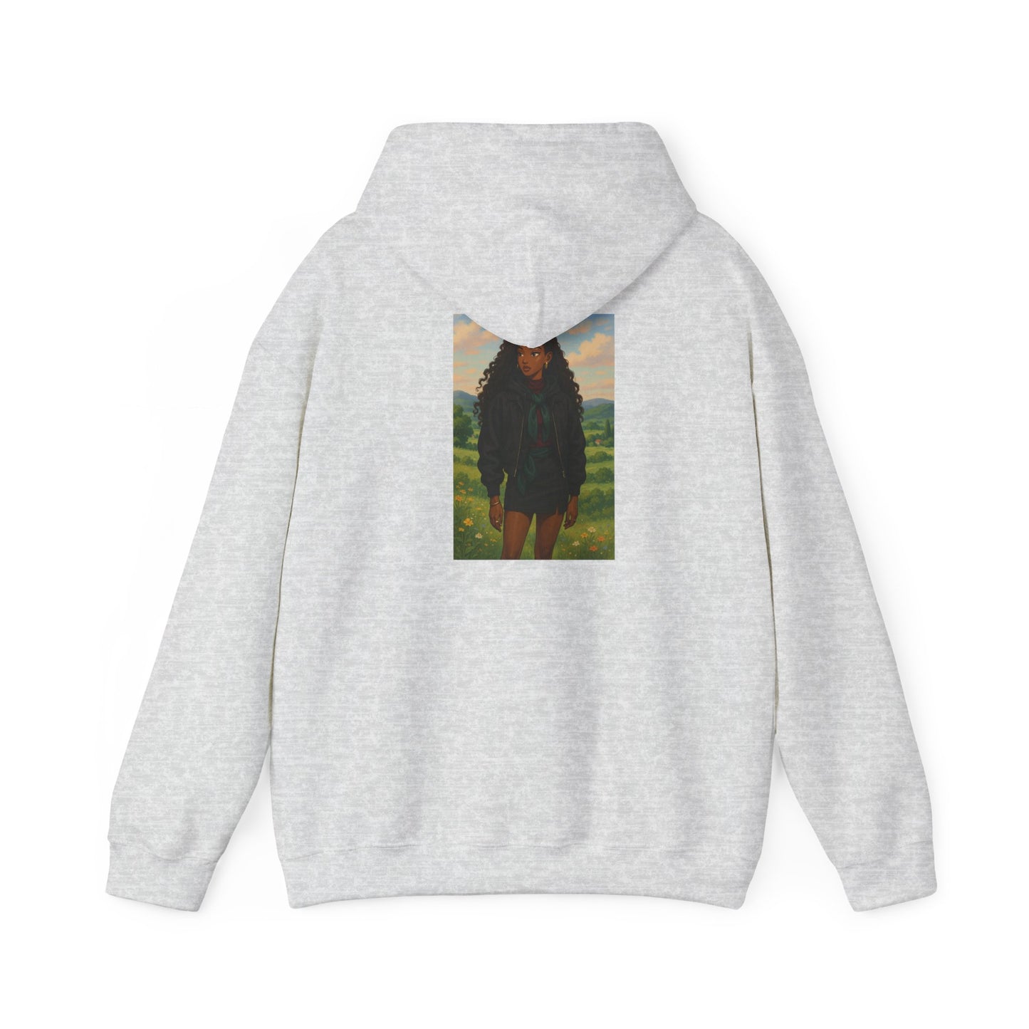 A F*cking Black Barbie Hooded Sweatshirt - Unisex Heavy Blend™