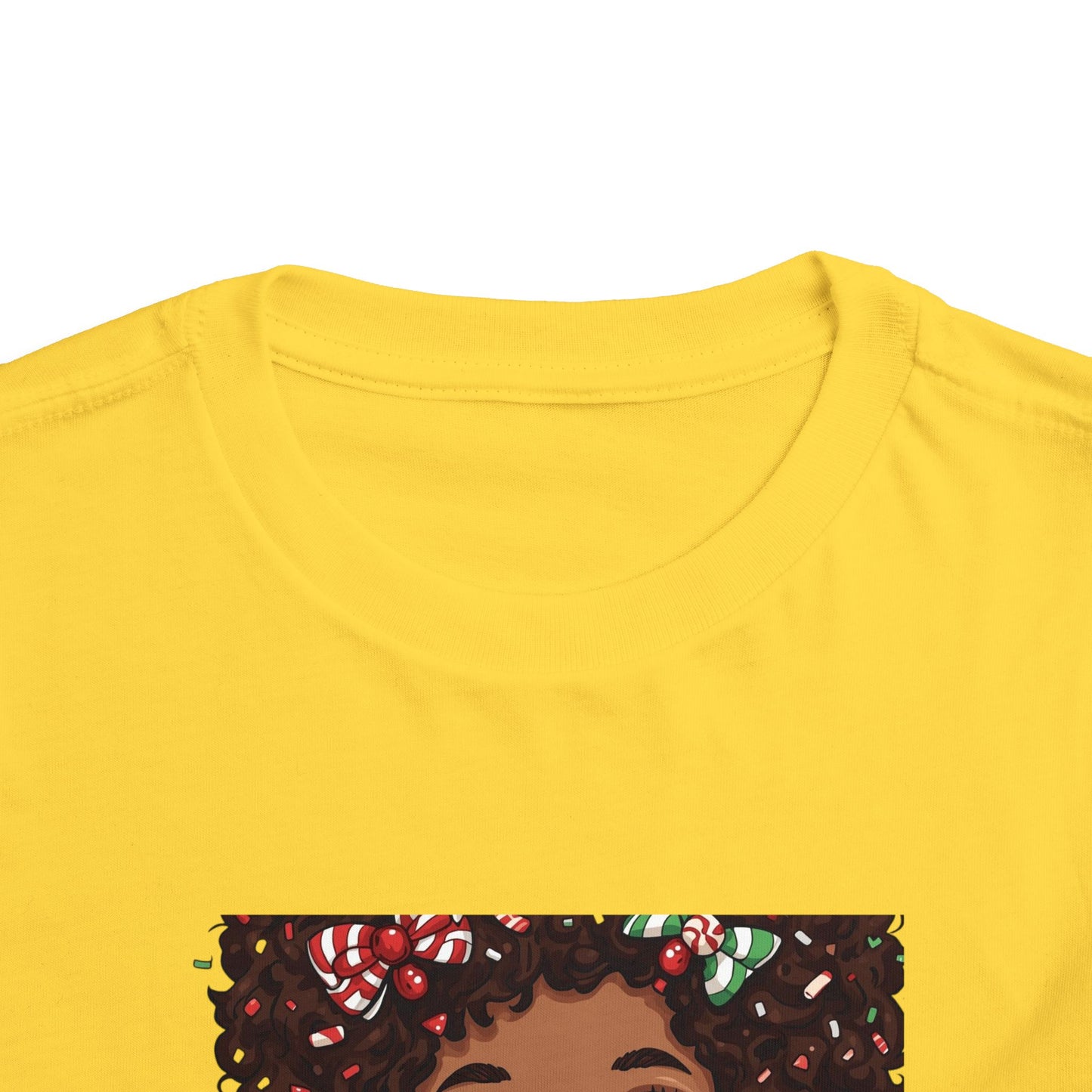 Toddler Tee — Cute Baby Girl Holding Cup Kids Shirt