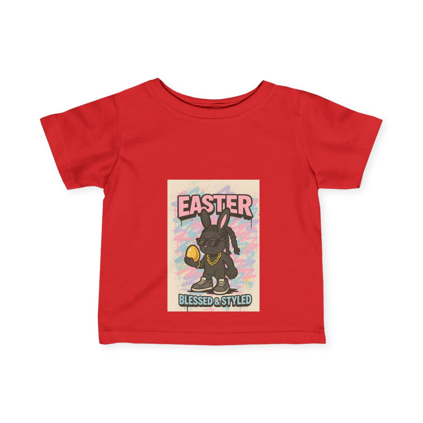 Easter Bunny Infant Tee - Blessed & Styled