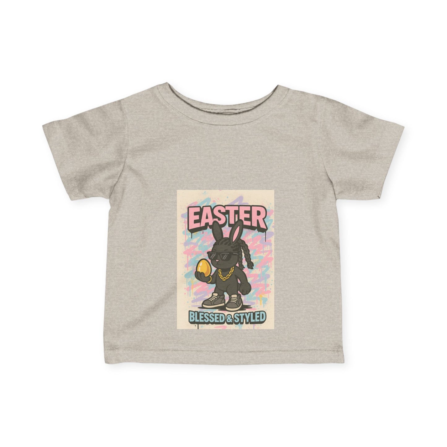 Easter Bunny Infant Tee - Blessed & Styled