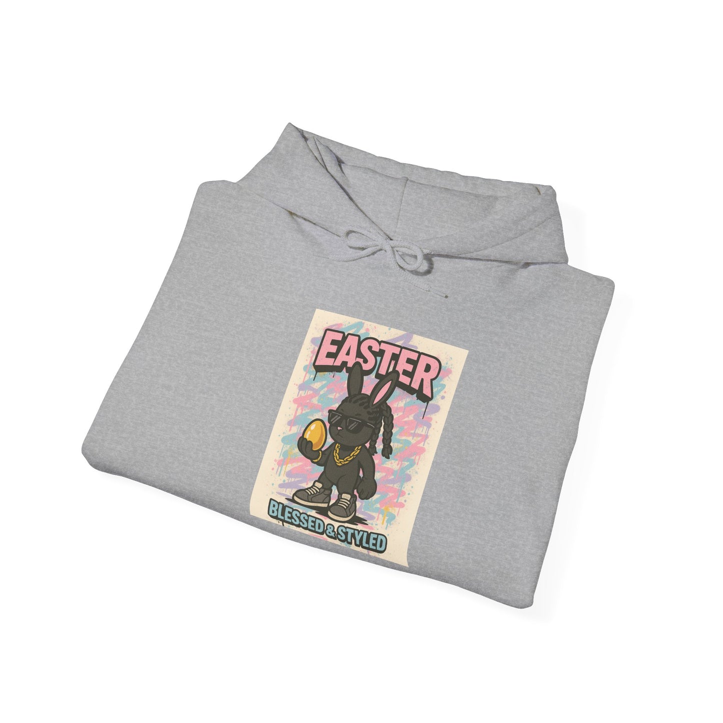 Easter Bunny Unisex Heavy Blend Hoodie - Blessed & Styled