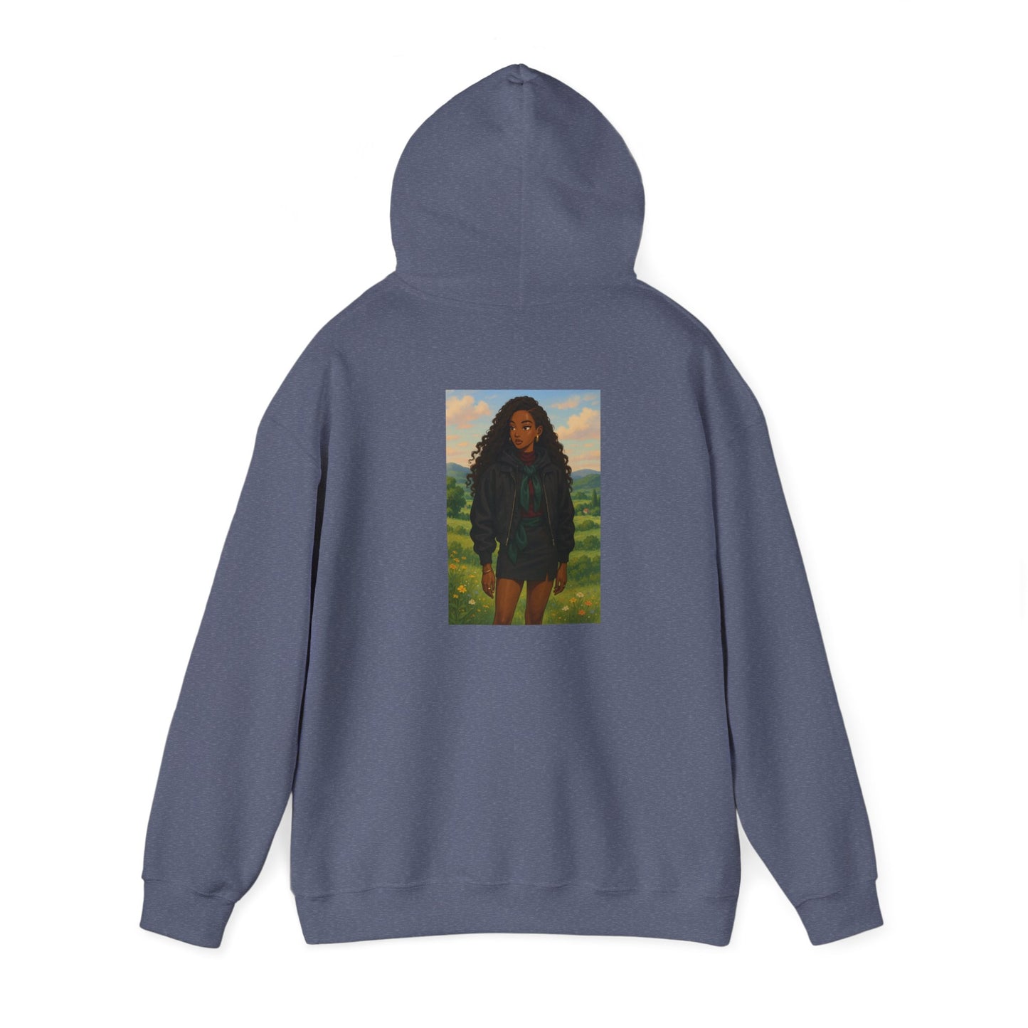 A F*cking Black Barbie Hooded Sweatshirt - Unisex Heavy Blend™