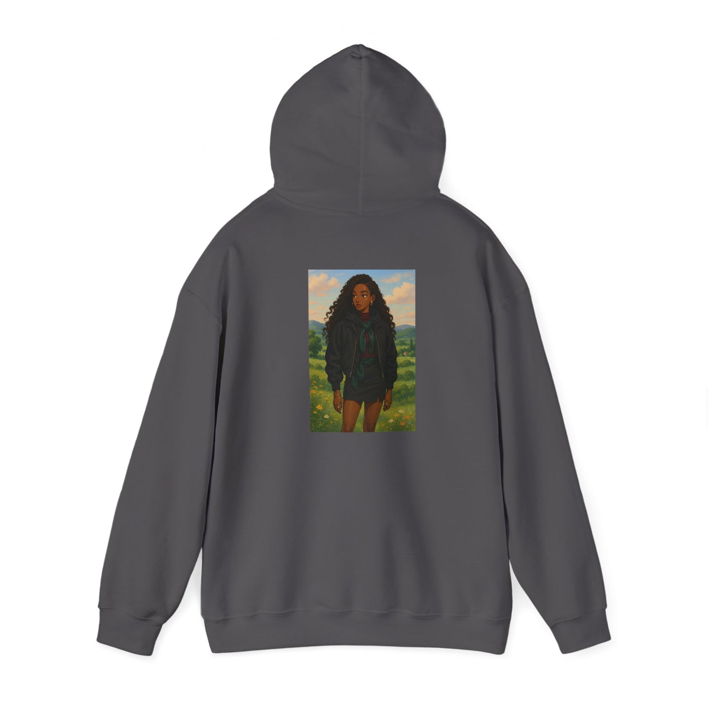 A F*cking Black Barbie Hooded Sweatshirt - Unisex Heavy Blend™