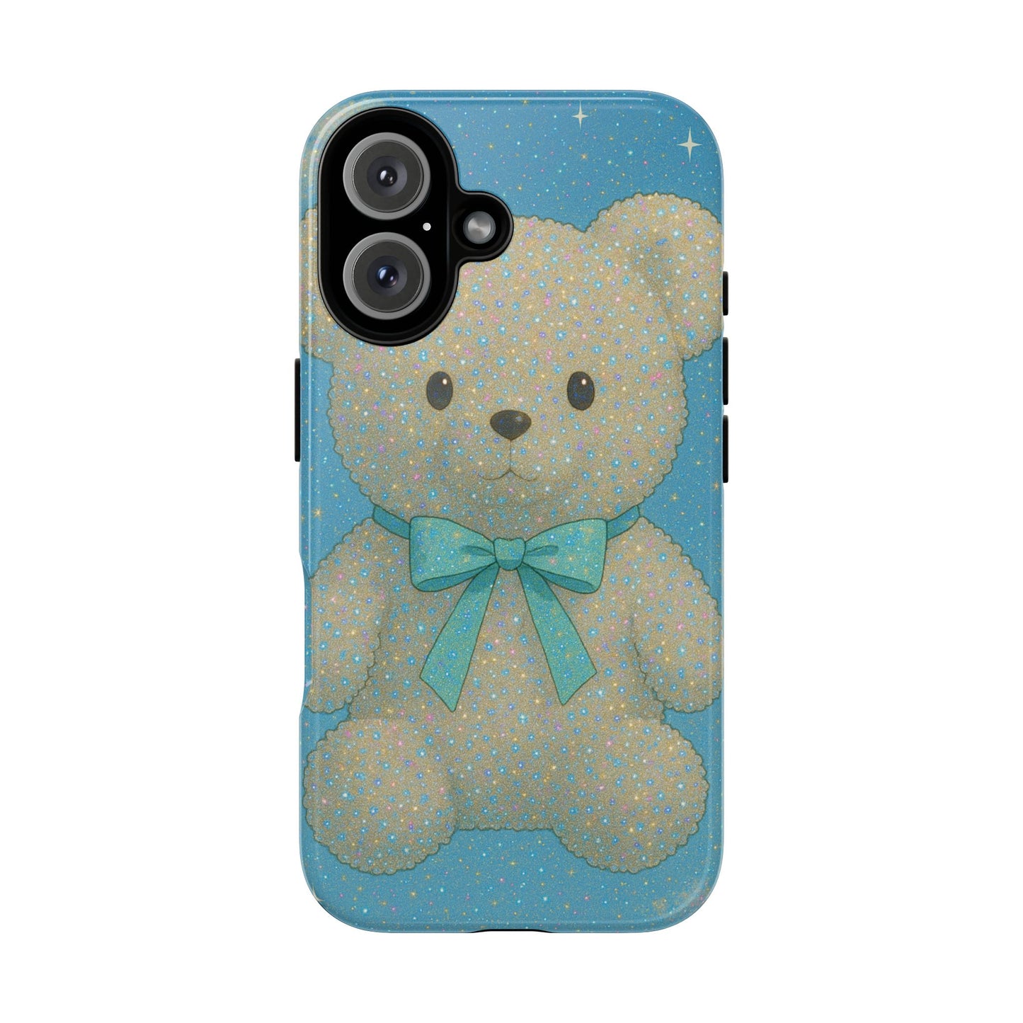 Cute Teddy Bear Phone Case, Durable Phone Cover, Kids' Gift, Adorable Accessories, Baby Shower Present, Holiday Gift Ideas