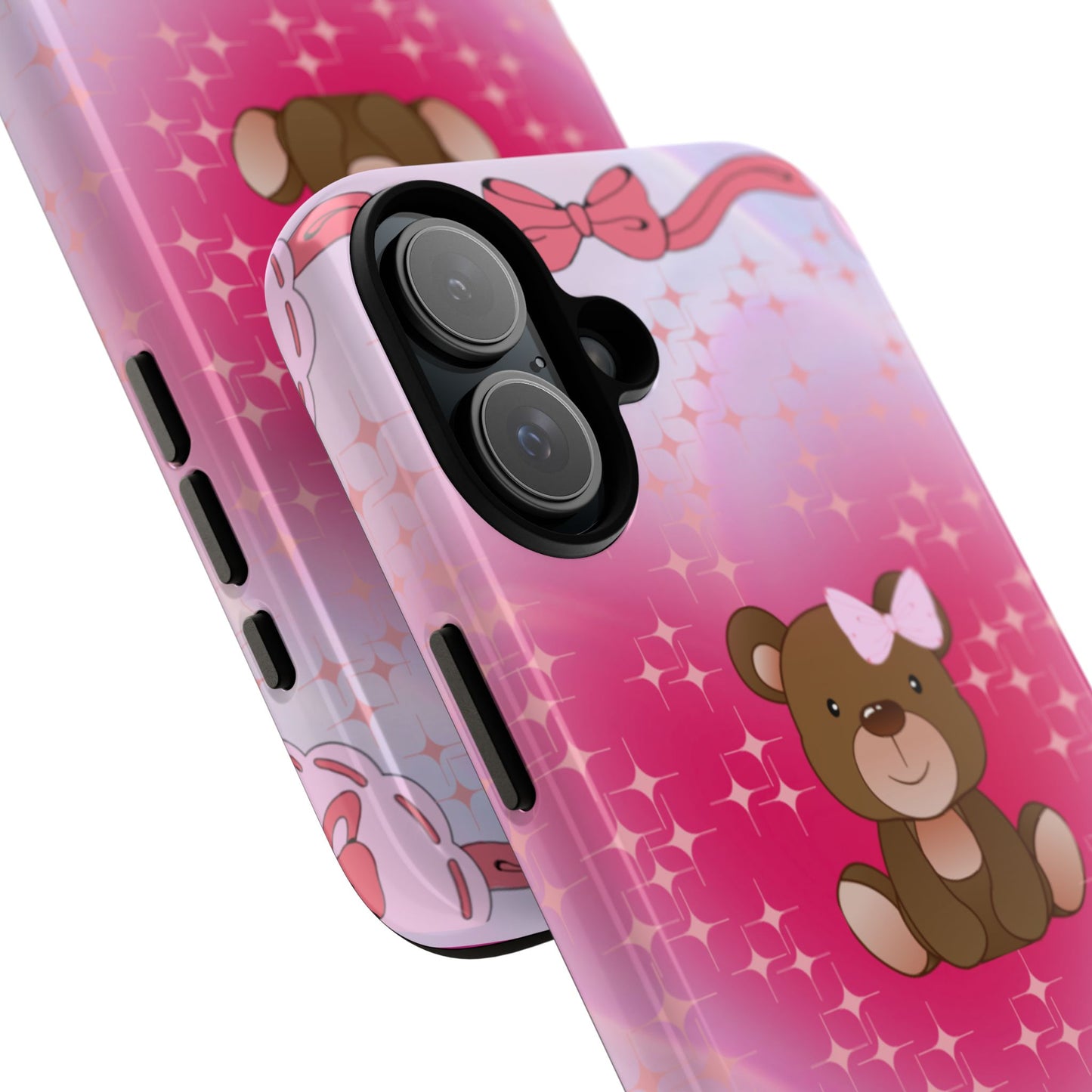 Cute Bear iPhone Case - 'Be Gentle' Design for Kids & Animal Lovers