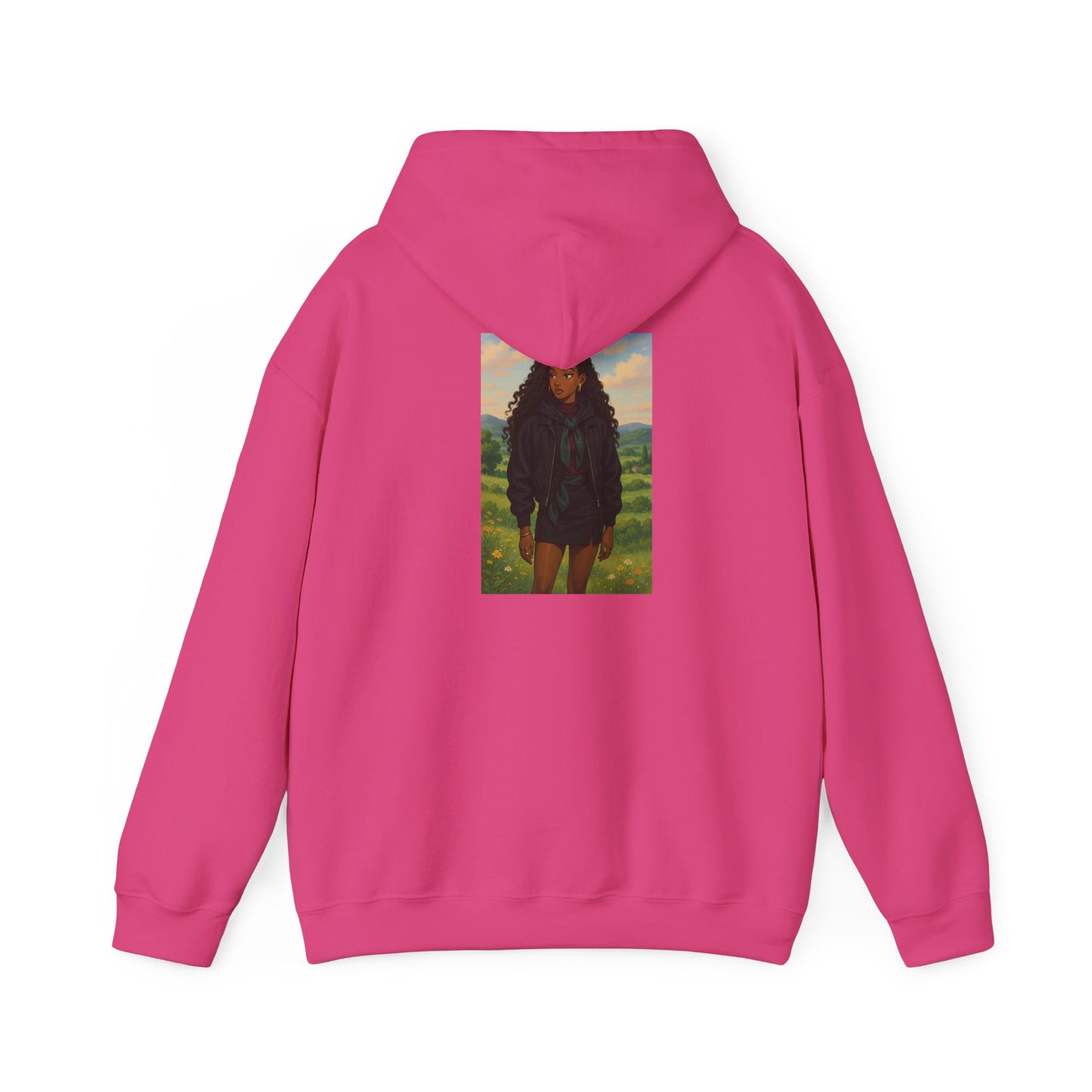 A F*cking Black Barbie Hooded Sweatshirt - Unisex Heavy Blend™