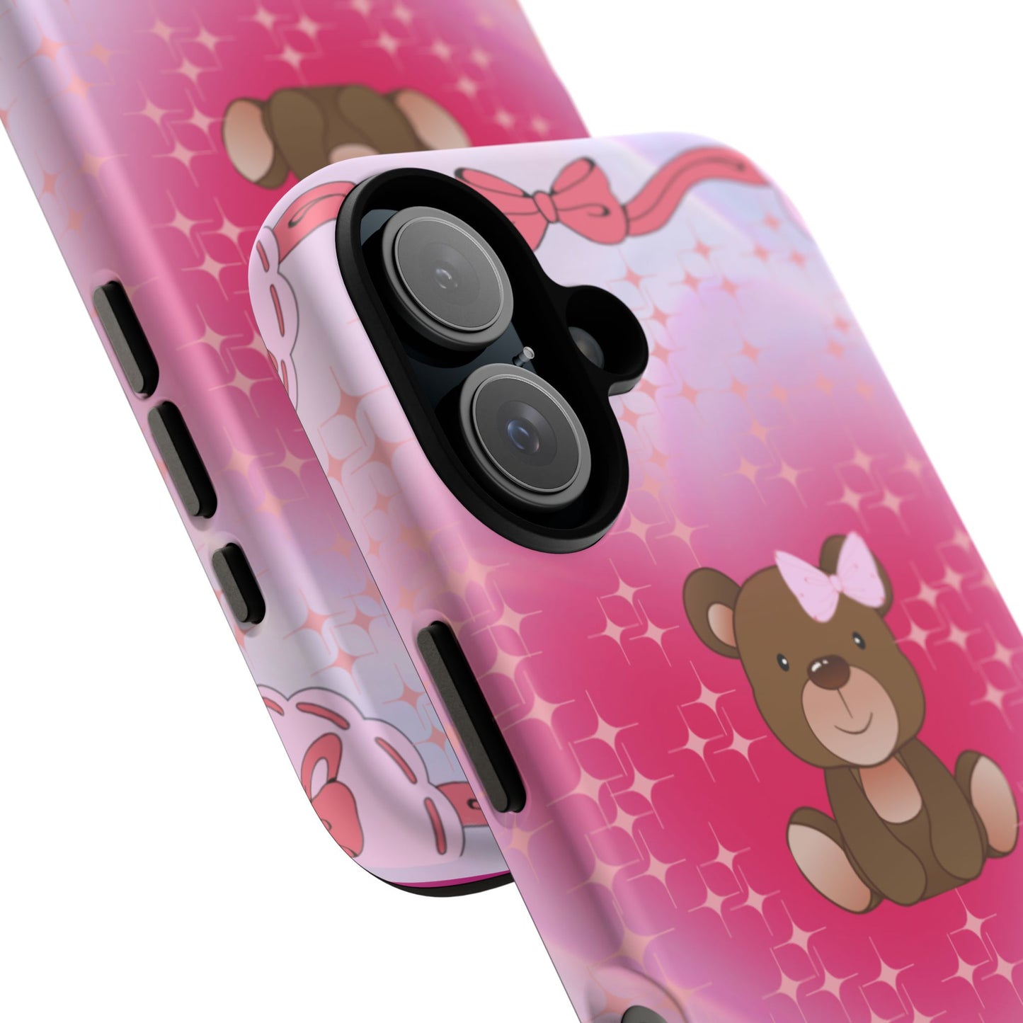 Cute Bear iPhone Case - 'Be Gentle' Design for Kids & Animal Lovers