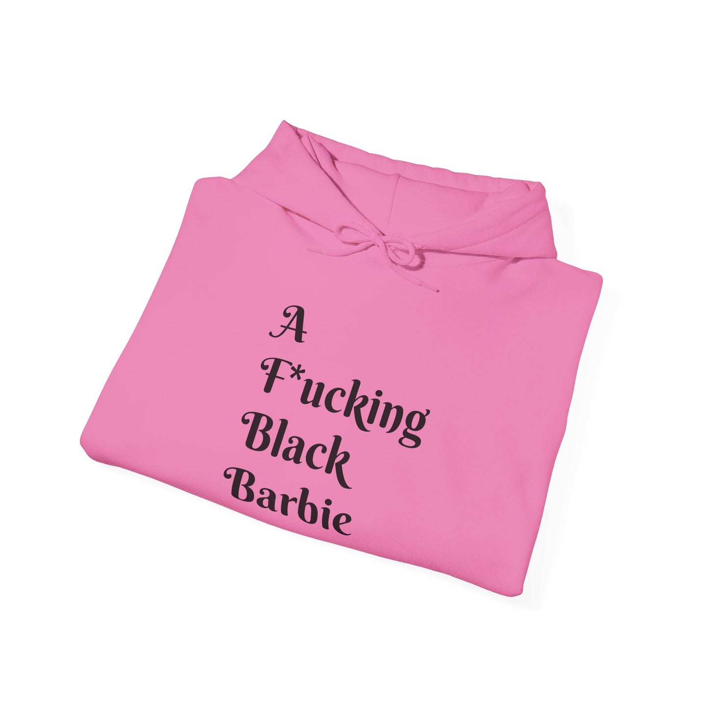 A F*cking Black Barbie Hooded Sweatshirt - Unisex Heavy Blend™