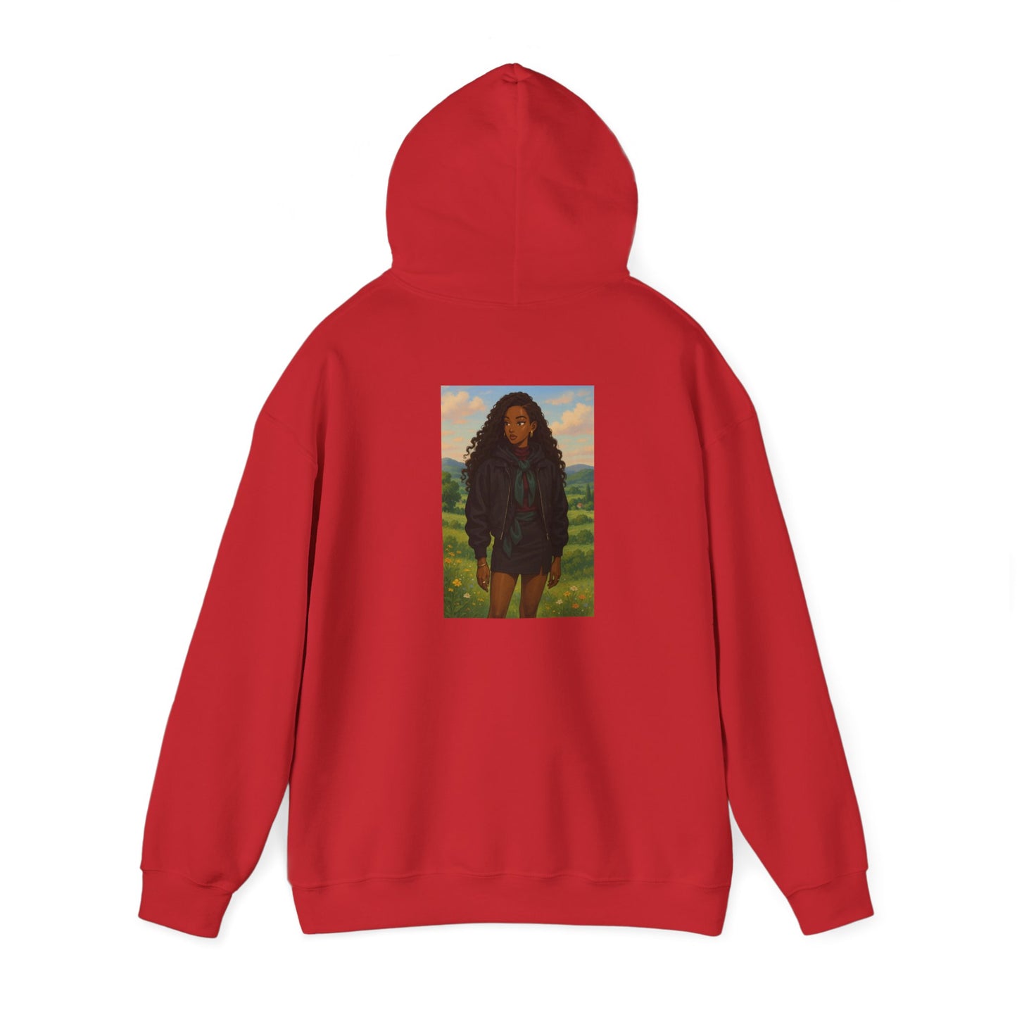 A F*cking Black Barbie Hooded Sweatshirt - Unisex Heavy Blend™